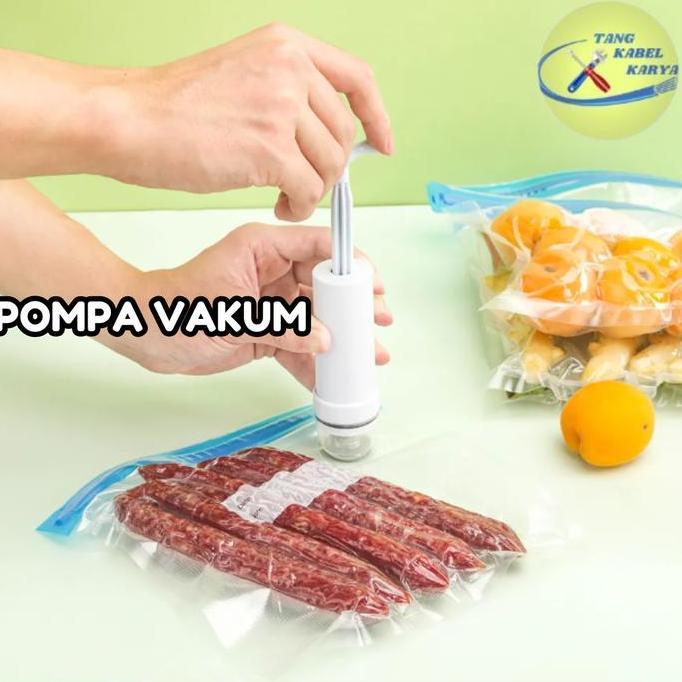 PARANE Pompa Sedot Angin Plastik Makanan Plastic Vacuum Makanan Vacuum Plastic Food Bag Manual Pump