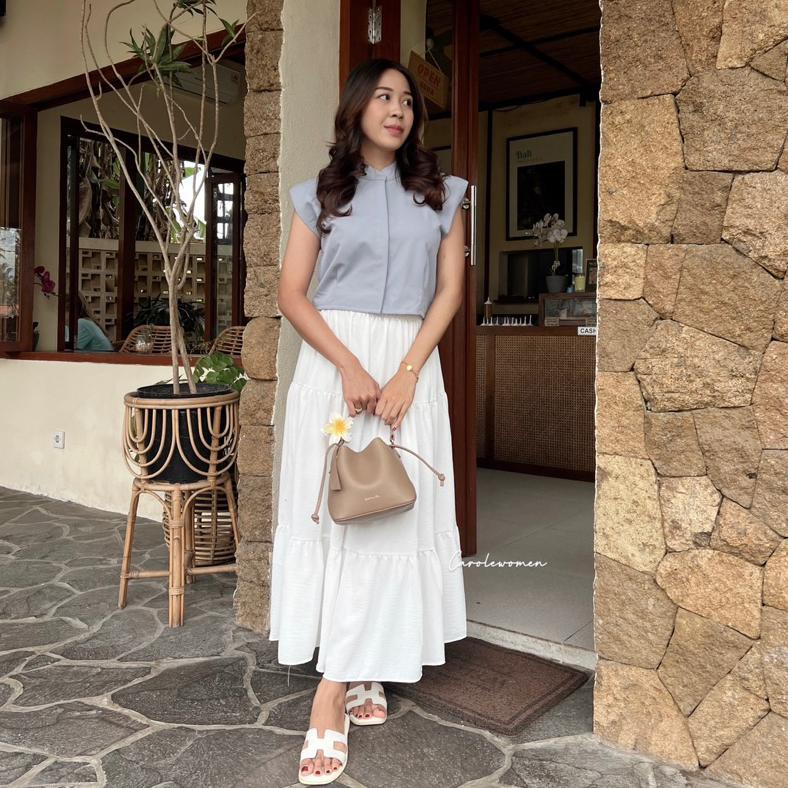HOT MISTY LONG SKIRT - Rok Panjang Wanita Outfit Bali Rok Bali Bawahan Pantai Wanita