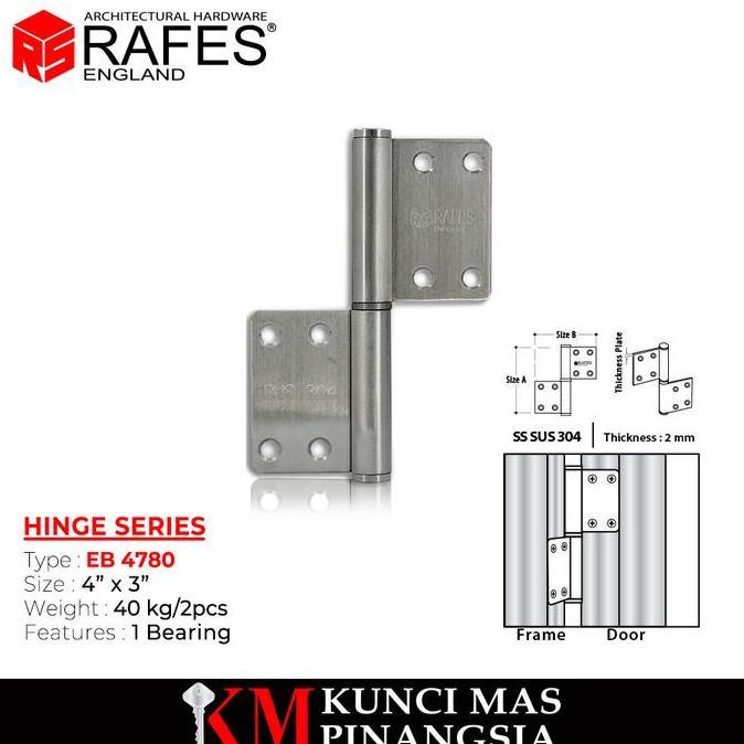 Engsel Pintu / Hinge / 4780 / RAFES ORIGINAL