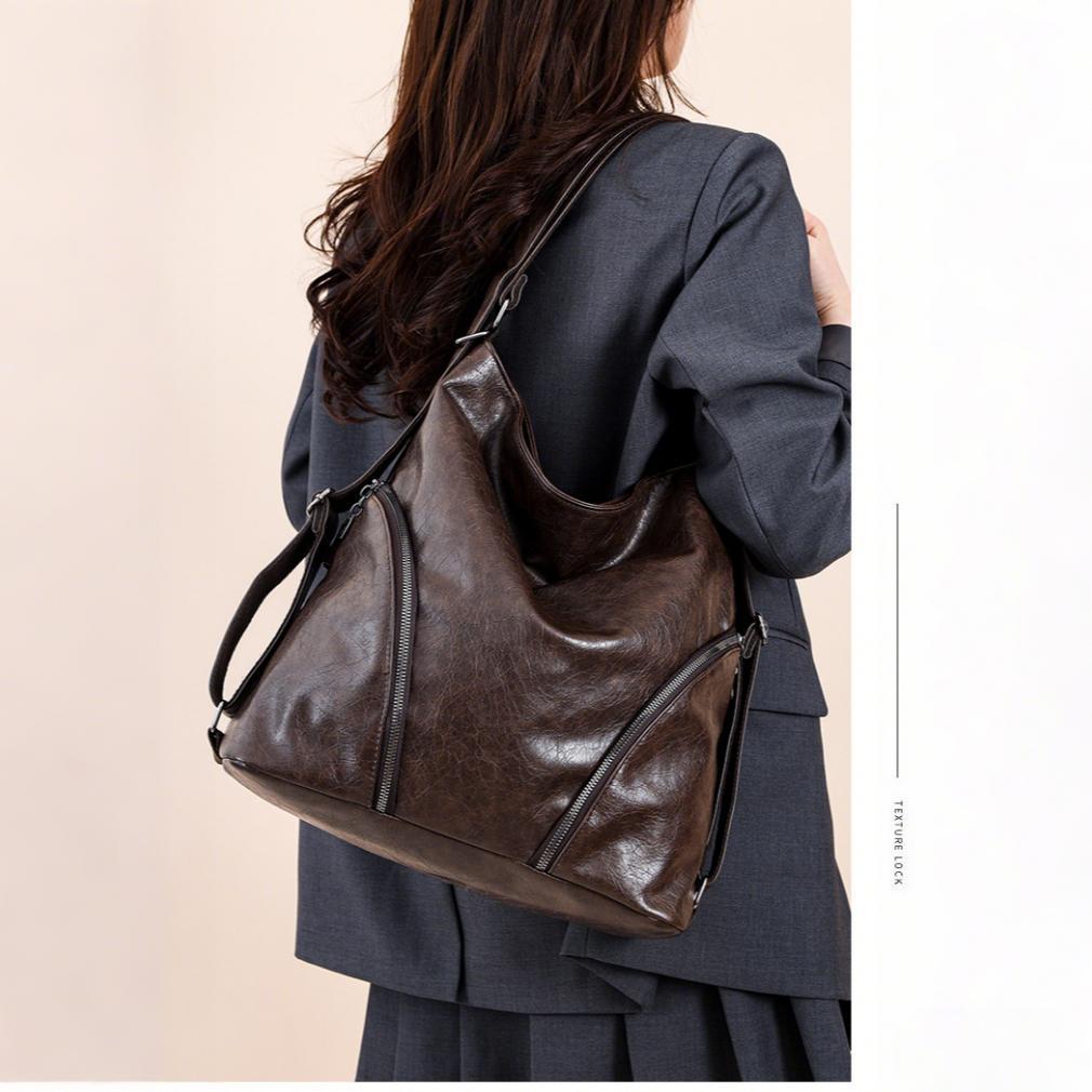NEW Sewinda Tote bag Shoulder Bag kulit puTas selempang wanita travel bag vintage