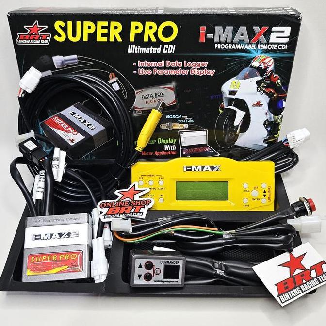 PAKET CDI IMAX 2 SUPER PRO 52 STEP BRT F1ZR BYSON YZ 125 DC YZ125 YAMAHA 125 Z