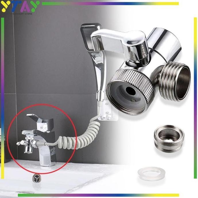 HERBONE Chitop Splitter Keran/Air Sink Diverter Valve/Kran Keran Adaptor