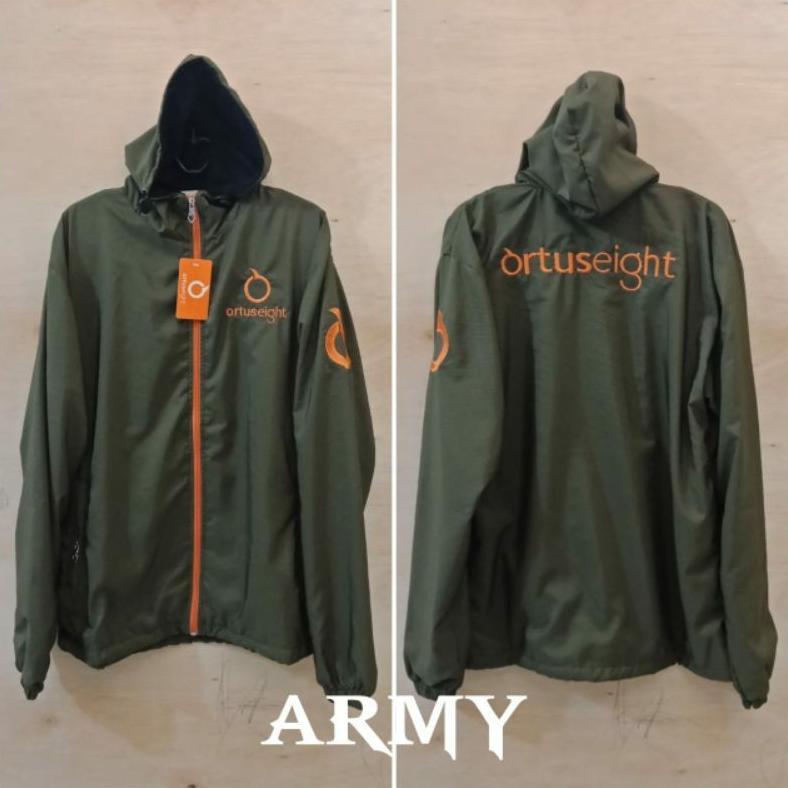 TERBARU Jaket Parasut Ortuseight Pria Wanita Running  Casual Original