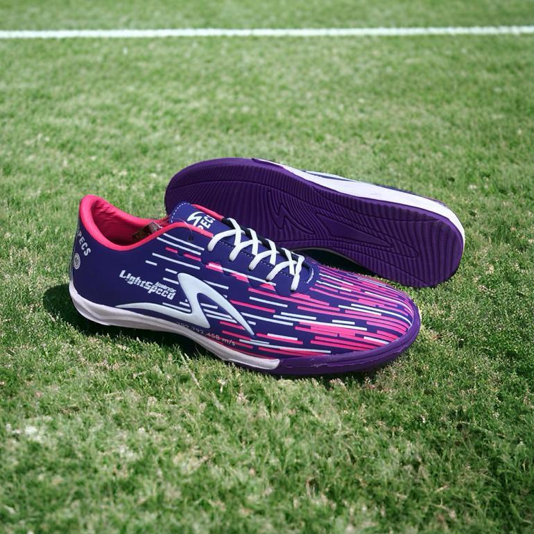 HOT PRODUCT Sepatu Futsal Specs Accelerator Lightspeed Reborn Murah Terbaru Warna Ungu Pink