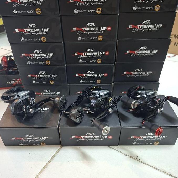 Reel Bc Extreme Mp Saltwater 200Hl Handle Kiri |  Reel Baitcasting Mp+ Bervarian