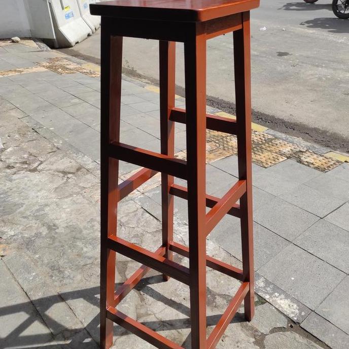 BANGKU TANGGA KAYU SOLID 120