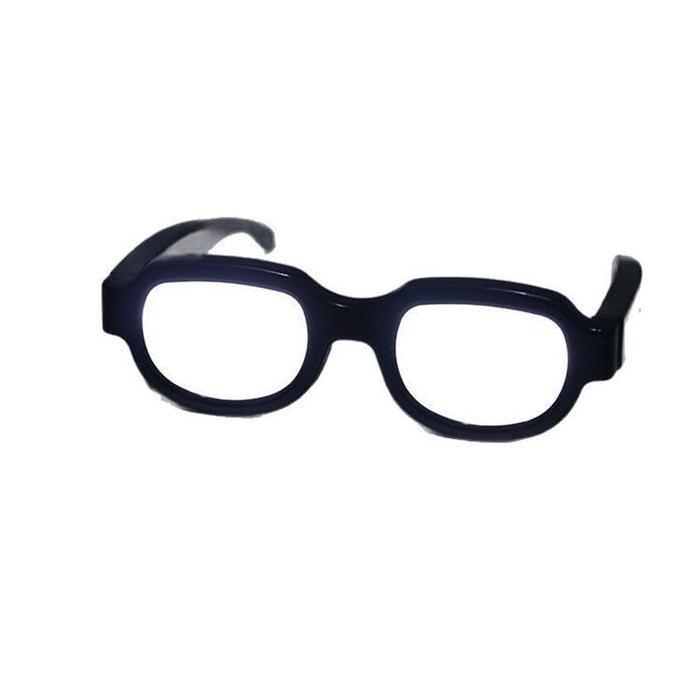 Conan Luminous Special Effect Glasses Cool Flash Glasses Technology Sense Frame Retro Eyewear Gift,L