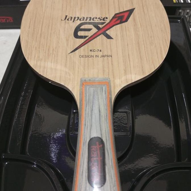 Kayu Bet Pimpong Katana Japanese Ex Pro Performance Original Carbon
