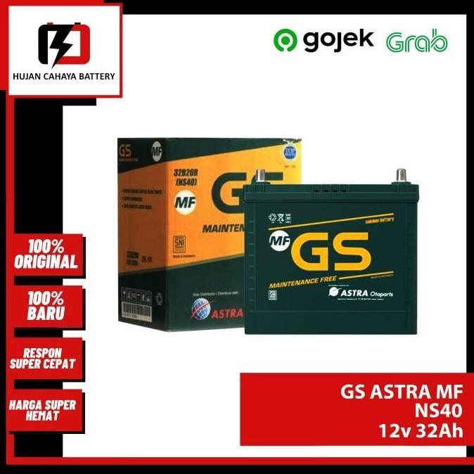 Aki Mobil GS-A MF NS40 / NS-40 / NS 40 - Aki TOYOTA RUSH G/S 2007