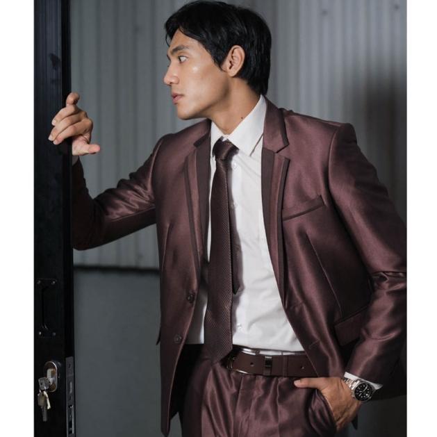 YUNG BANDUNG - Setelan Jas Pria Pengantin Semiwool Glossy