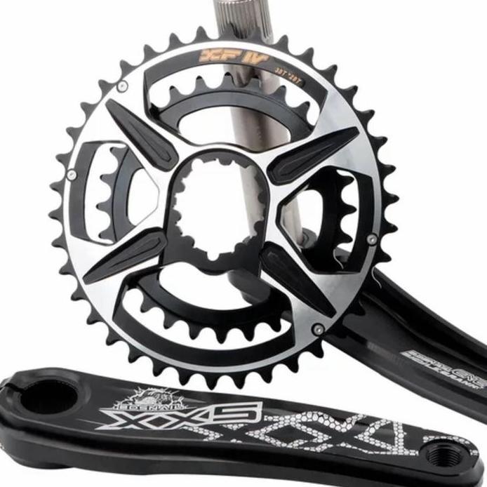 Snail GXP Crankset Doubel Chainring 38T 28T Crank Set GXP Direct Mount