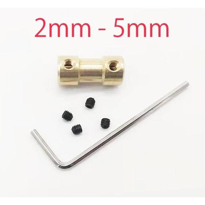 Ready Drive Shaft 2-5mm Connector Motor Coupling 2x5 mm 2mm - 5mm