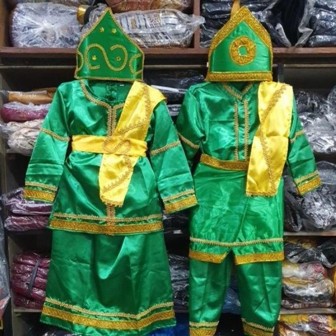Pakaian Adat Riau Anak / Baju Adat Melayu Anak / Baju Adat Anak