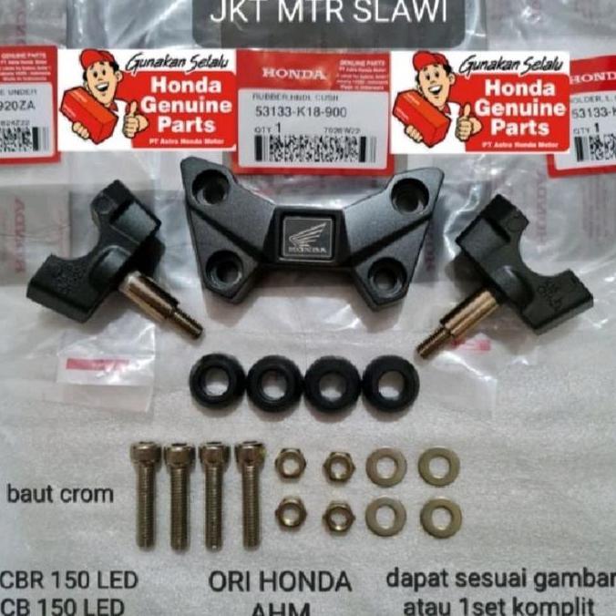 Raiser new cb 150r led raiser stang, karet raiser, baut raiser, stang stir cb 150 cb 150 new cb 150r