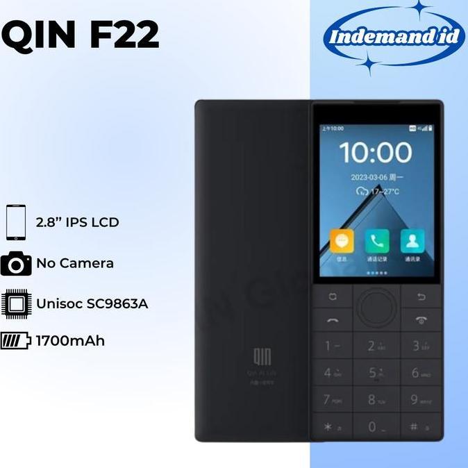 Gavanazz - Qin F22 Tanpa Kamera Android Non Camera Hp Keypad Sentuh
