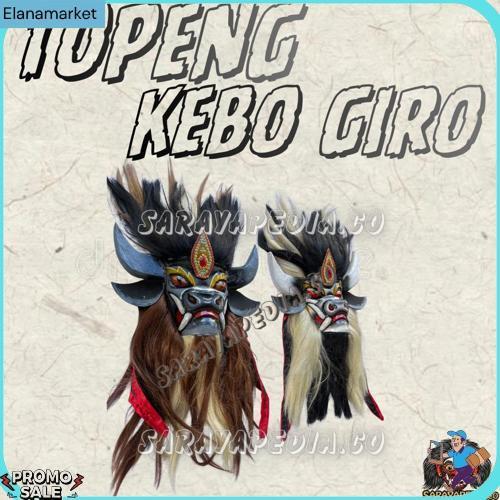 Topeng Kebo Giro Premium Topeng Pentas Sry Murah
