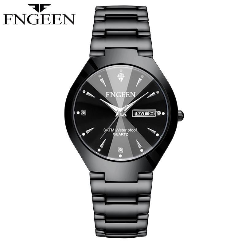 PROMO FNGEEN 5808 Jam Tangan Couple Anti Air  Fashion Santai Original Jam Tangan Pria Jam Tangan Wan