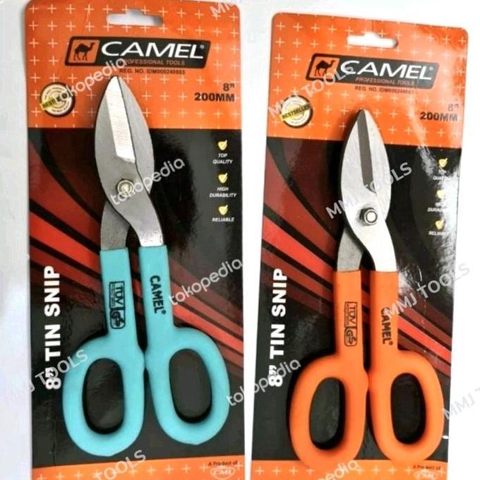 Ready Gunting seng CAMEL 8" - CAMEL Tin Snip - CAMEL Gunting Seng