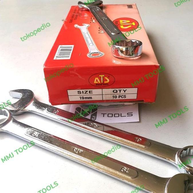 Ready Kunci ring pas ATS 19mm - ATS Combination Spanner- ATS kunci ring pas