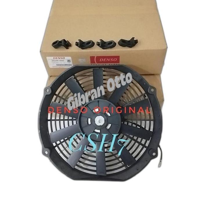 SUKU CADANG KENDARAAN KIPAS EXTRA XTRA FAN AC MOBIL 12 INCH 12V/TIUP-HISAP/DENSO ORIGINAL BERGARANSI