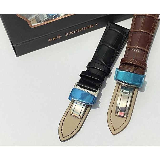 Strap tali jam tangan kulit butterfly time veranda