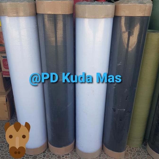 Plastik / Fiber Pagar 0,8 mm Motif Garis (1 meter)