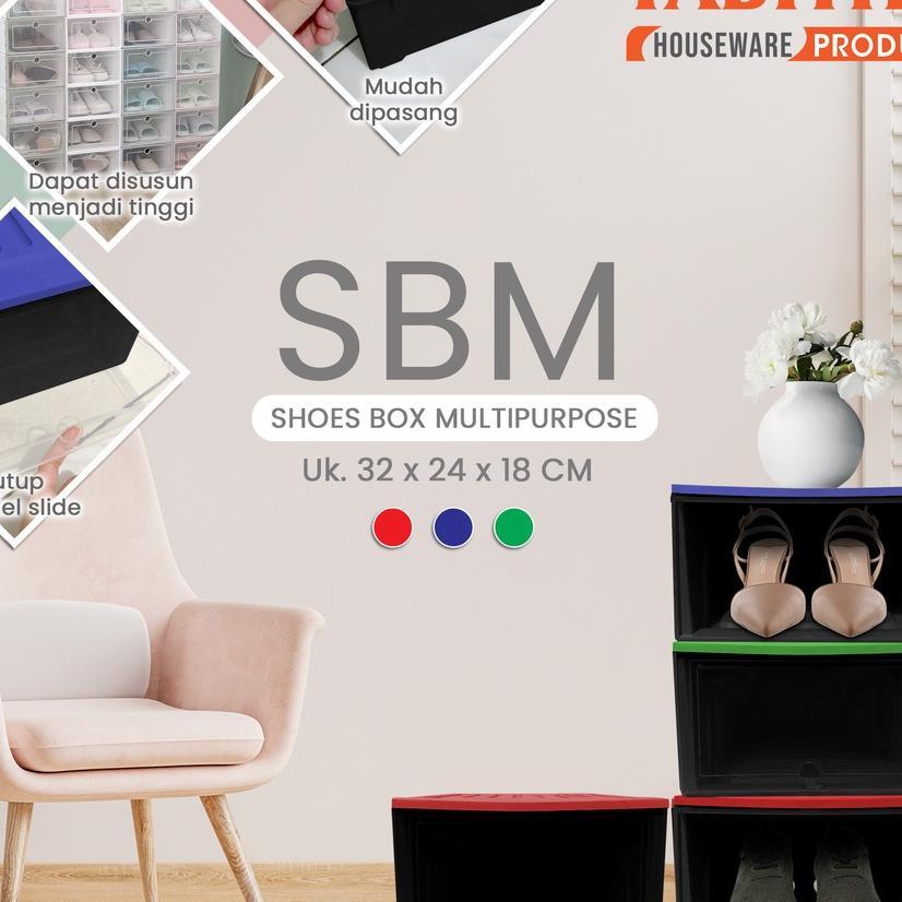 Tabitha Box Sepatu Serbaguna / Rak Sepatu Tumpuk Serbaguna Minimalis