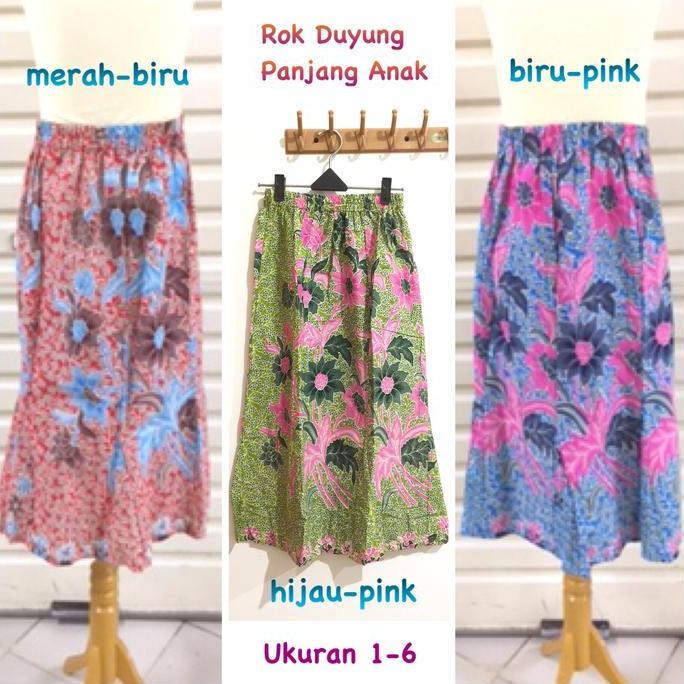 Rok Duyung Batik Anak Ra03 Bawahan Anak Kebaya Batik Anak Perempuan
