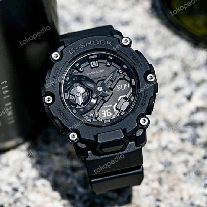 Jam G-Shock GA2200BB / GA-2200BB-1ADR Original