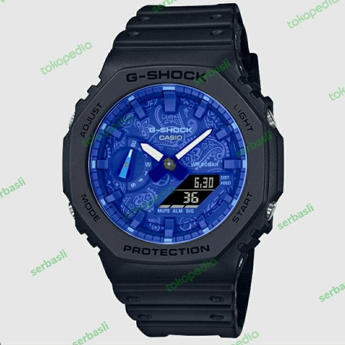 CASIO GSHOCK GA2100BP / G-SHOCK GA-2100BP-1A ORIGINAL GARANSI RESMI