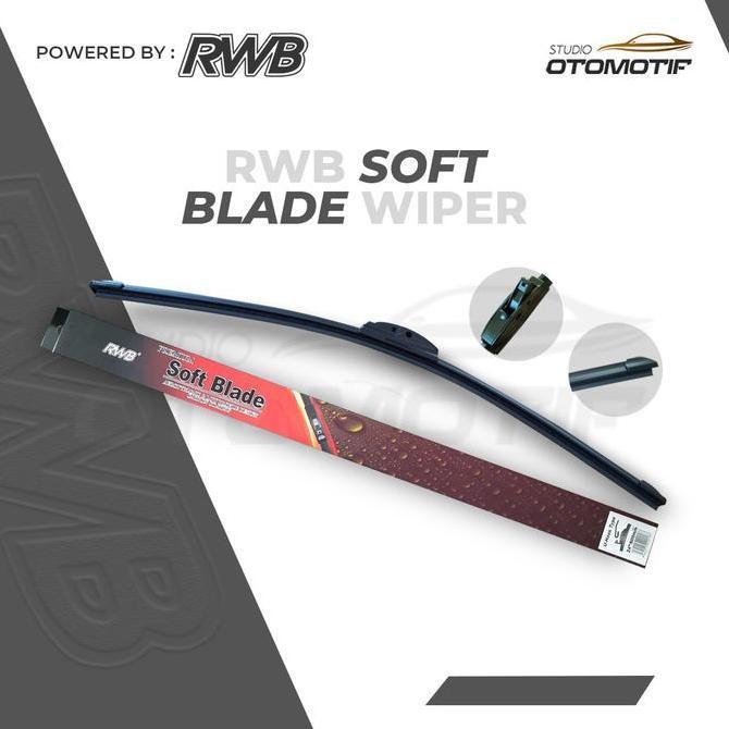 RWB S52 - WIPER JAZZ GE8 2008-2013 SOFT FRAMELESS / WIPER WINDSHIELD