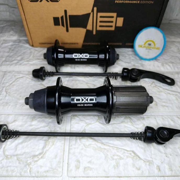 Hub Freehub Slup 36H OXO HB830 Pengganti HB829 Sprocket CASSETTE 7 8 9 10 Speed BEARING V-Brake dan 