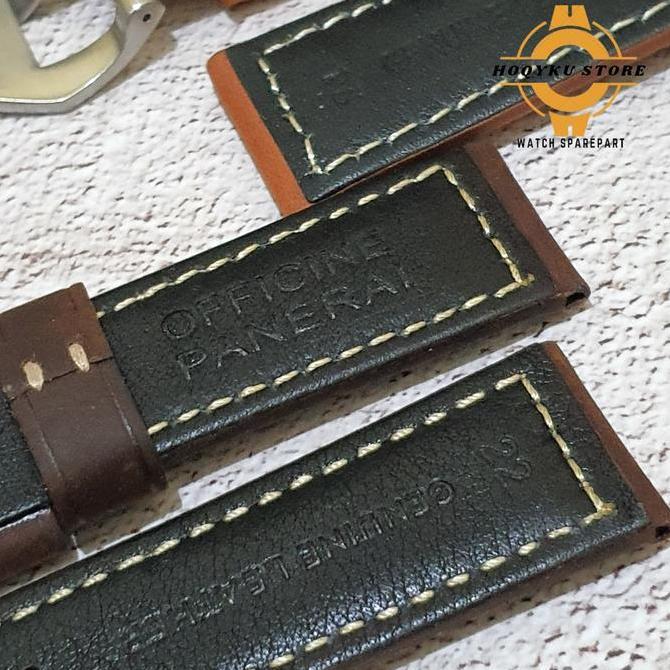 Strap Tali Jam Tangan Kulit Panerai Luminor Bahan Kulit Bludru