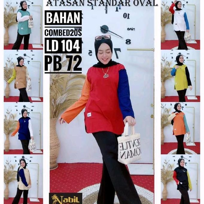 Atasan standar oval terbaru by nabil collection