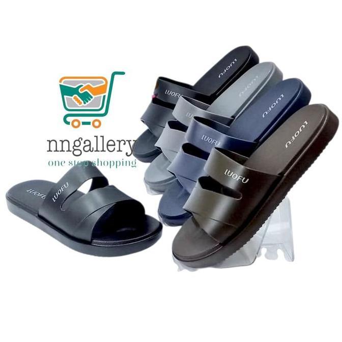 LUOFU 6208 E BRB SANDAL SELOP PRIA/ SENDAL KOKOP COWOK 40-44