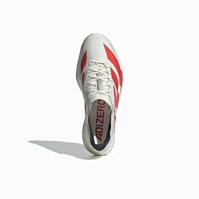 Sepatu Running Adidas Adizero Adios Pro 4 Off White/Better Scarlet/Core Black JR6363 BNIB 100% Real 