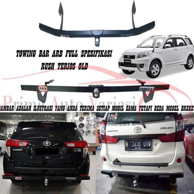 TOWING BAR ARB BESI BUMPER BELAKANG TOWING BAR - RUSH TERIOS OLD