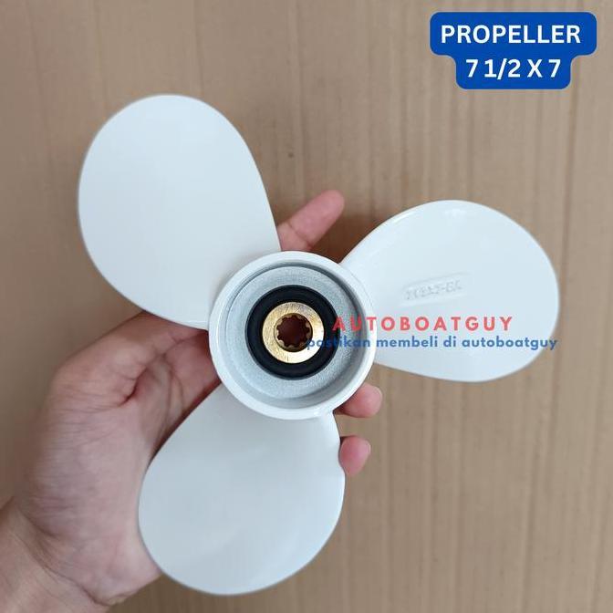 Kipas Baling Baling Propeller Mesin Tempel Yamaha 4 / 5 PK HP