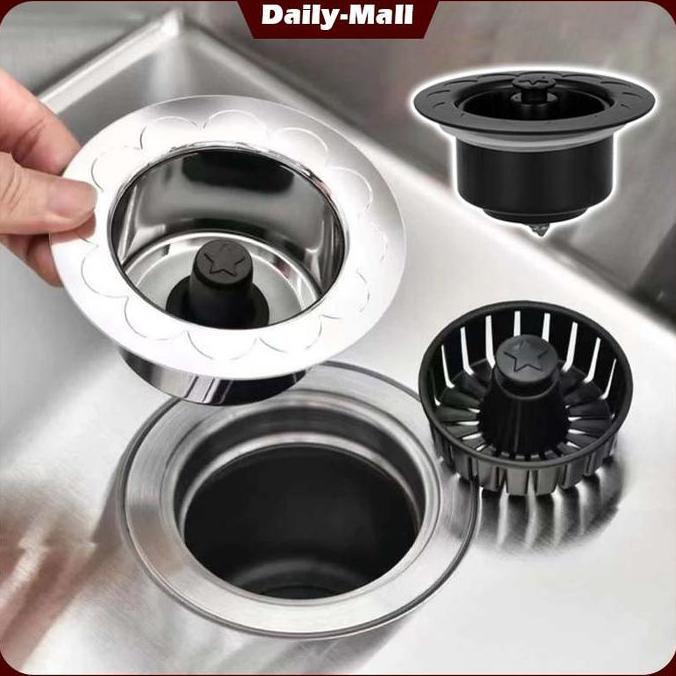 ZASSAT Penyaring Westafel Cuci Piring / Saringan Wastafel Cuci Tangan / Filter Wastafel Cuci Piring