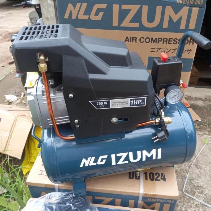 HATSUD NLG Izumi DD 1024-24L Kompresor Oli 1HP 24 Liter mesin Kompresor Nlg Izumi Pake oli