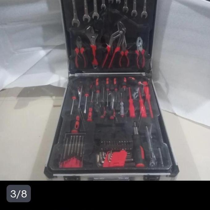 HATSUD KUNCI SOCK SOCKET 187 PCS /KUNCI 187 PCS TOOL KIT SET +KOPER