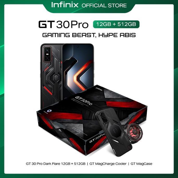 Infinix GT 30 Pro 12/512GB Gift Box - Up to 24GB Extended RAM - Dimensity 8350 Ultimate - 6.78" Amol