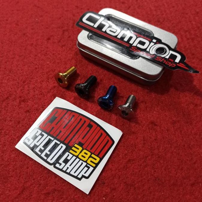 Baut Piringan Cakram Belakang Titanium WR3 CBR 250RR CBR 600 MX 135