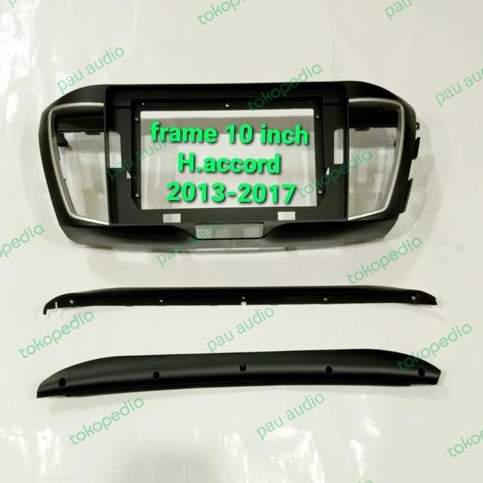 frame head unit android 10 inch honda accord 2013-2017