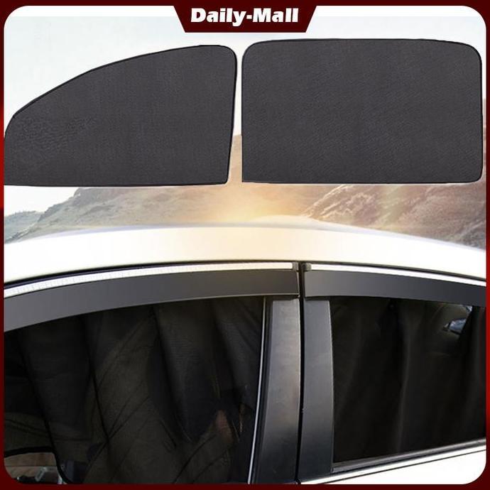 ZASSAT Sunshade Tirai Mobil / Kelambu Mobil / Pelindung Privasi Mobil / Tirai Kaca Belakang Mobil