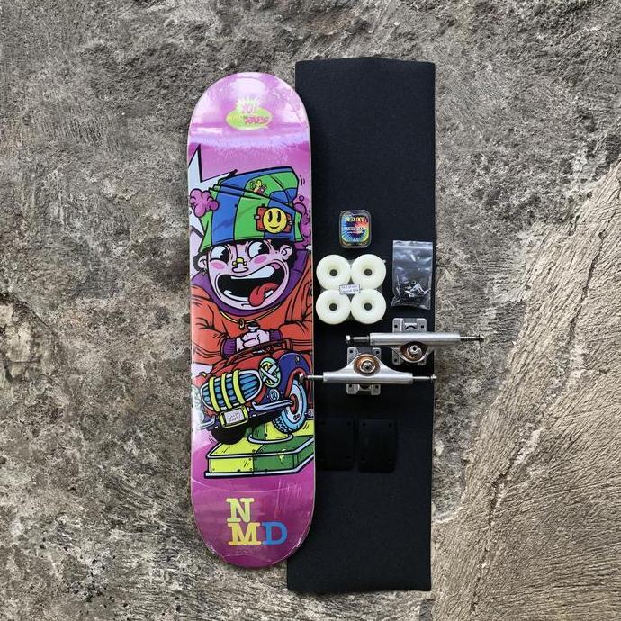 Fullset skateboard custom junior size 7.5 - 7.75