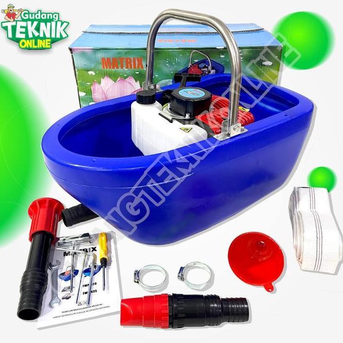 WALMERA Mesin Floating Pump FWP-520 MATRIX Pompa Air Ampung Floating Water
