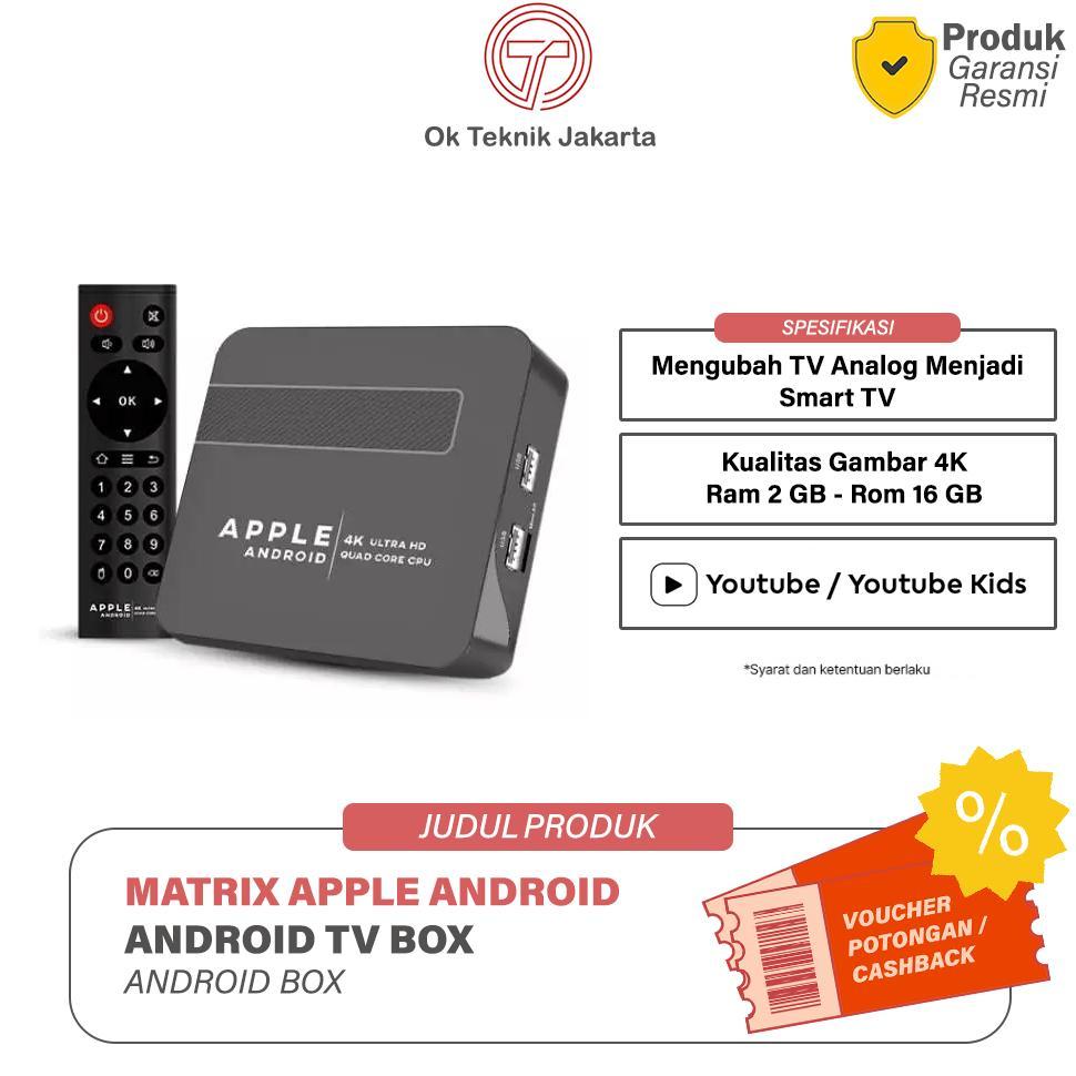 BESTPROMO MATRIX Apple Android TV Box / Android TV / APPLE ANDROID 2025 / TV BOX ANDROID