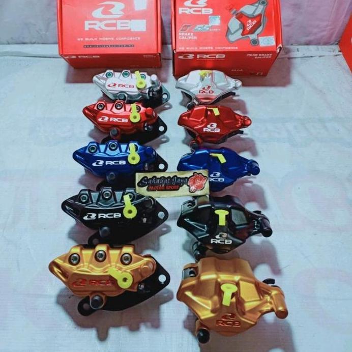 Kaliper Depan RCB Kaliper Belakang RCB Mx King Satria Fu Karbu Satria Fu Injeksi Jupiter Mx New Vixi