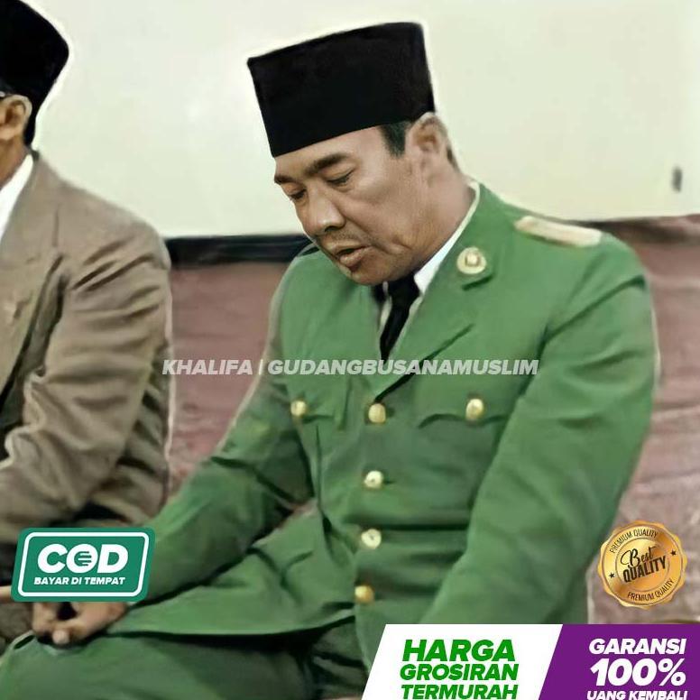 TERBARU Peci Hitam Kharismatik Soekarno Presiden Promo Songkok Murah Grosir Kopiah Anak Dewasa Kopya